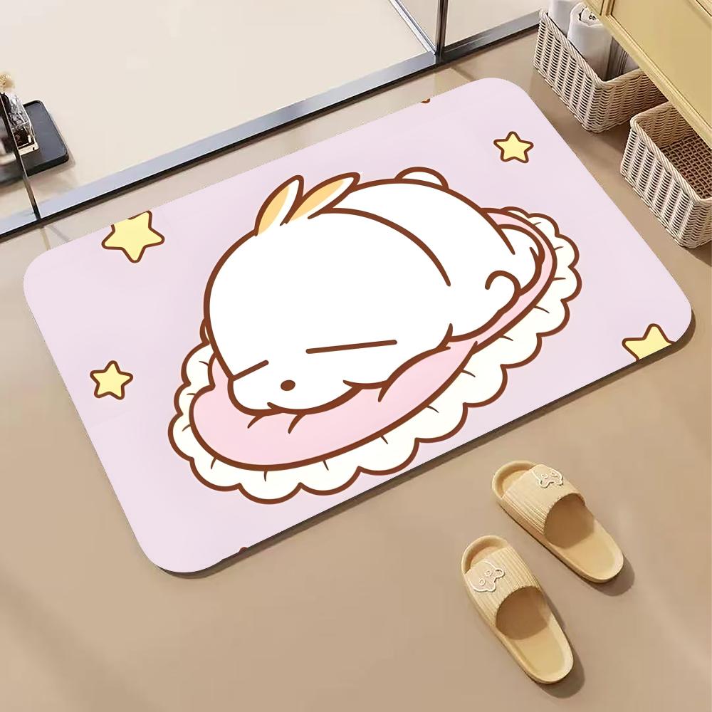 Quick Dry Diatomite Bath Mat - Cartoon-M-MashiMaro Floor Mat Diatomite Bath Mat,