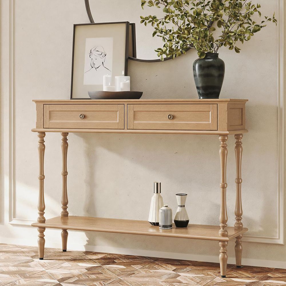 Storage & Organization - Minimalist Entryway Table with Storage Cabinet