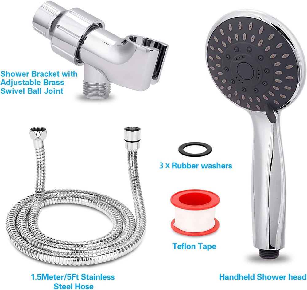 5-Setting High Pressure Handhe - High Pressure Shower Head Handheld review and price