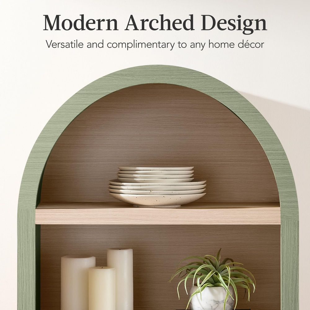71 Tall Arched Kitchen Pantry, - Storage & Organization review and price