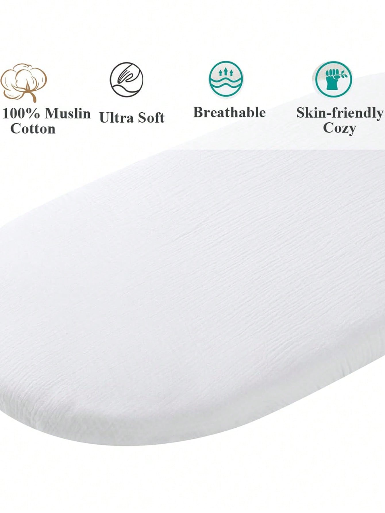 2 Pack Muslin Changing Pad Cov - Muslin Cotton Bedspread review and price