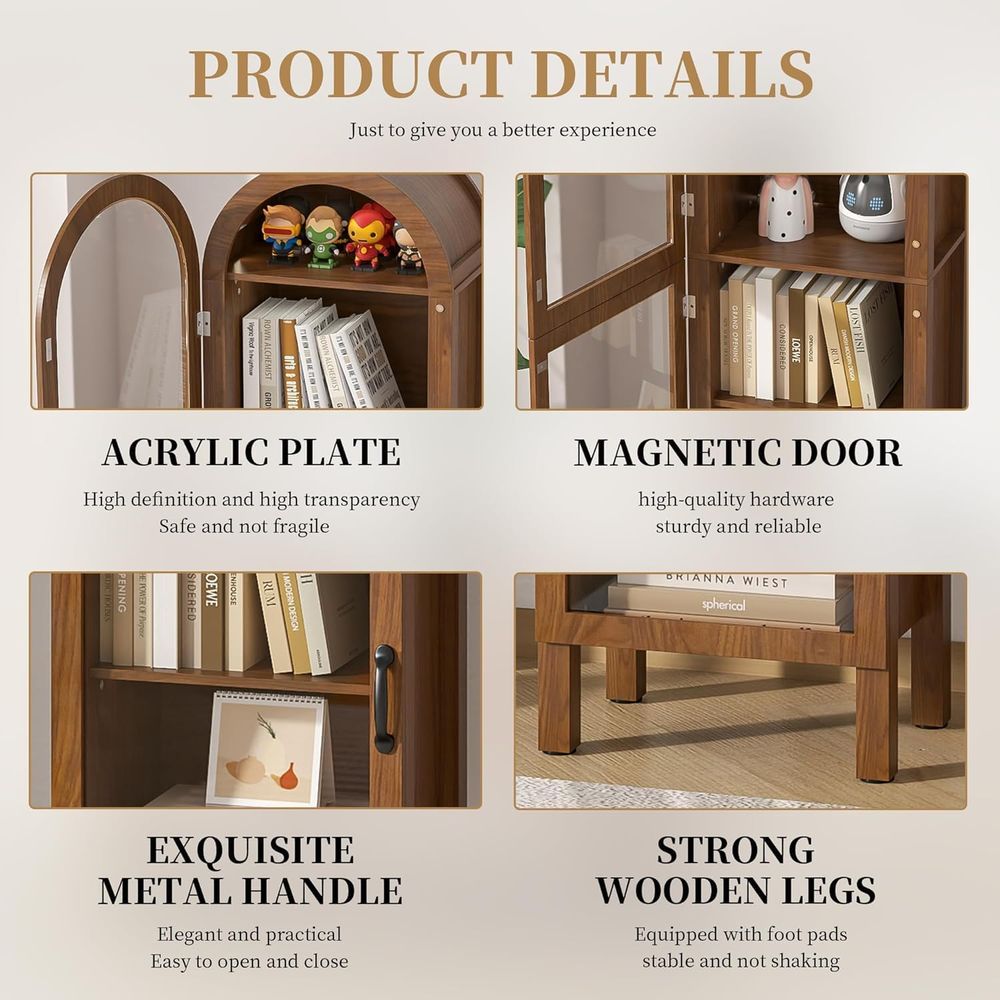 64.17 in Tall Arched Display C - Storage & Organization review and price