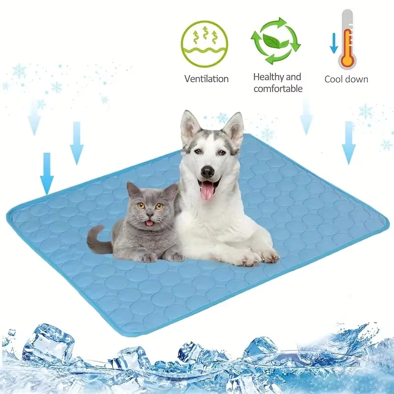 Pet Ice Mat Summer Cooling Mat - Cooling Blanket Hot Sleepers review and price