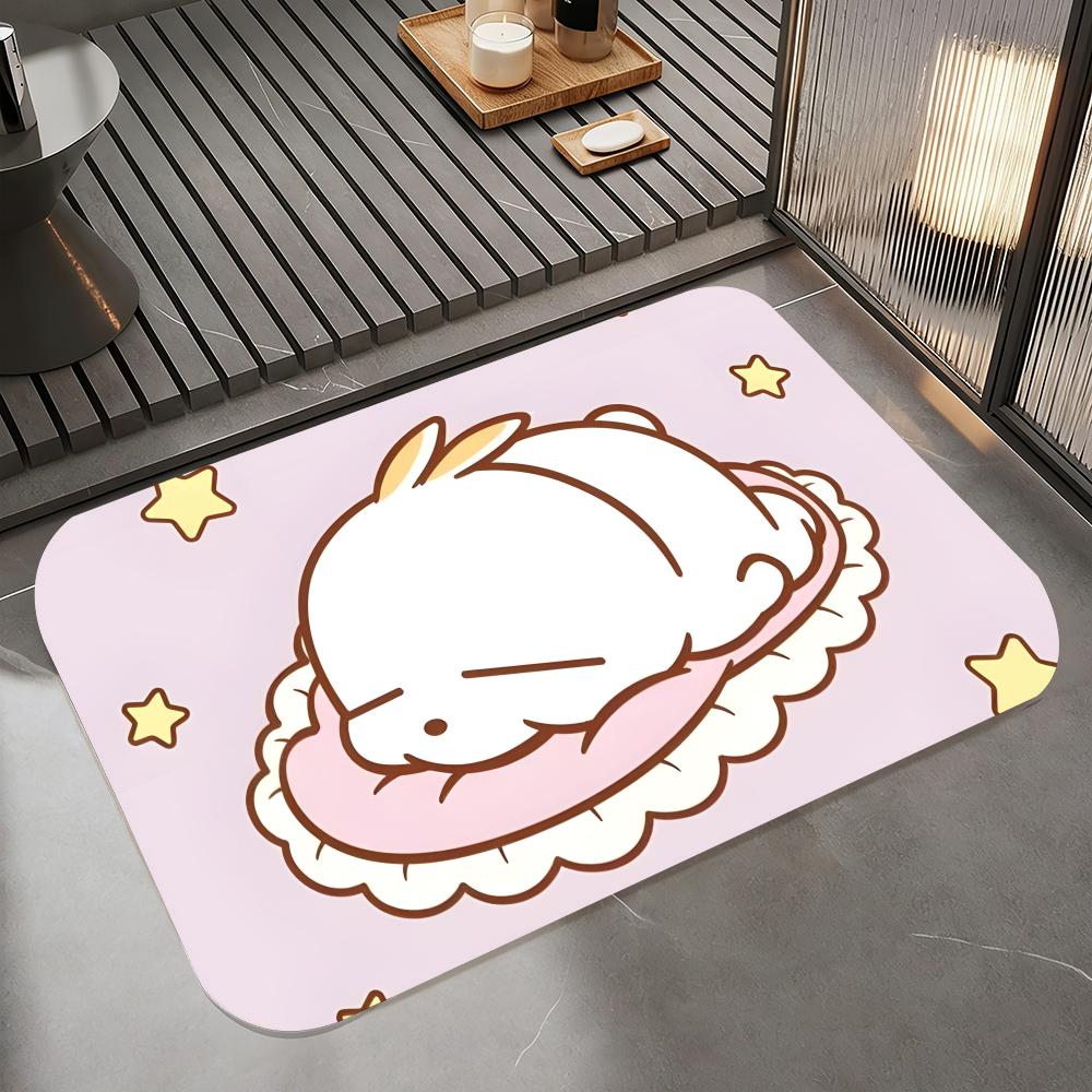 Cartoon-M-MashiMaro Floor Mat  - Quick Dry Diatomite Bath Mat review and price