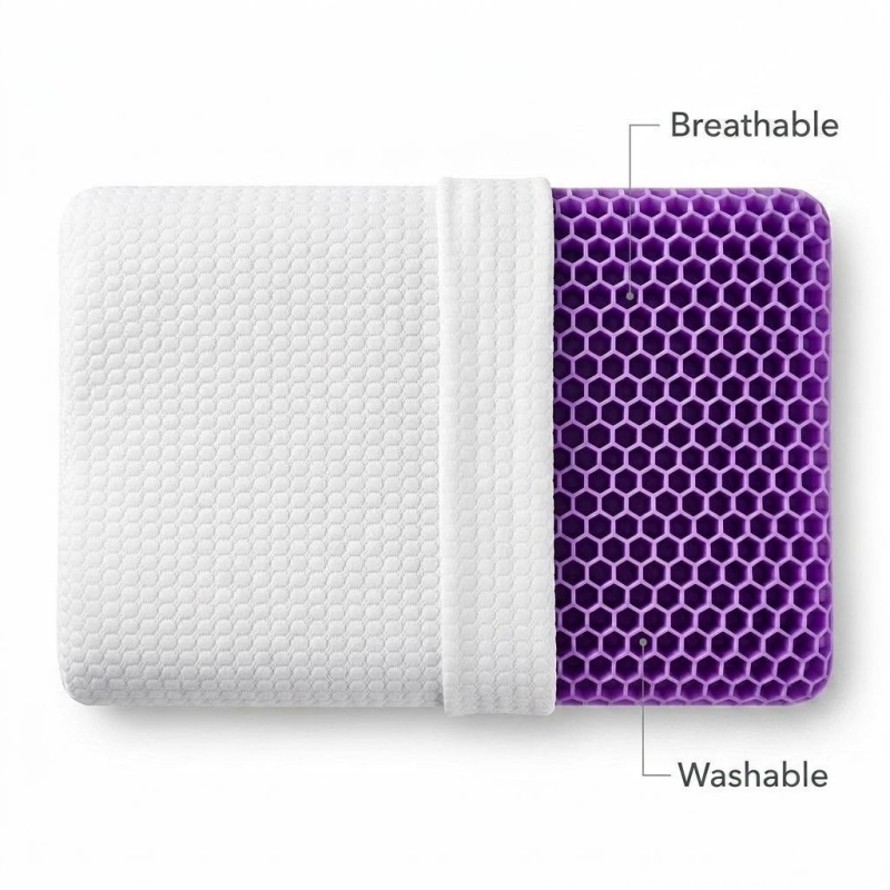 Breathable TPE Pectin Pillow E - Anti Snore Contour Pillow review and price