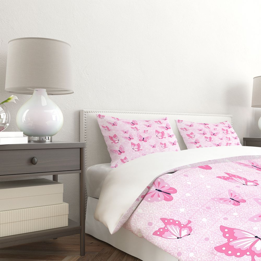 Butterfly Duvet Cover Set Aest - Aesthetic Floral Duvet Cover review and price