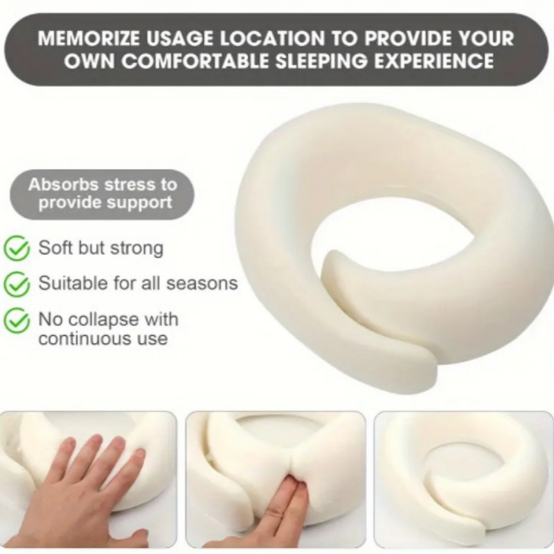 Portable U-shaped Travel Pillo - Anti Snore Contour Pillow review and price