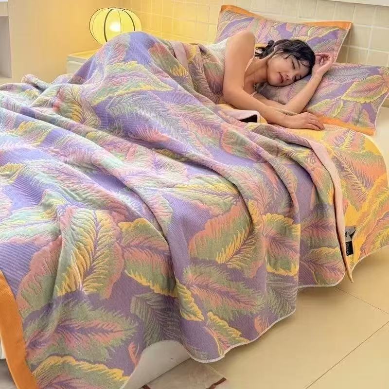 6-Layer Muslin Blanket Queen S - Muslin Cotton Bedspread review and price
