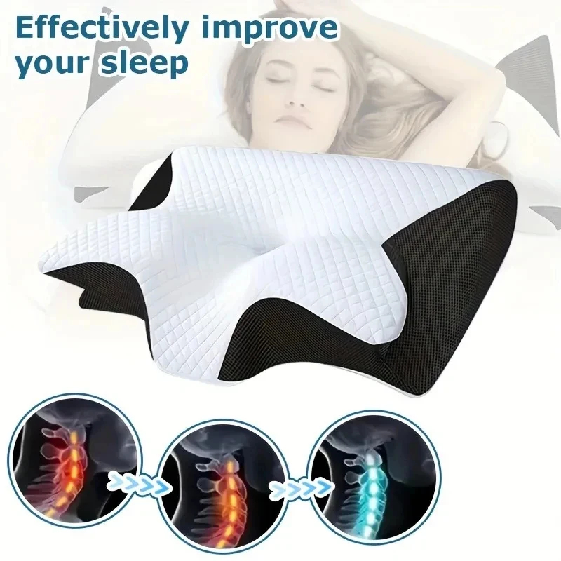 Memory Foam Cervical Pillow fo - Memory Foam Orthopedic Pillow Neck Pain review and price
