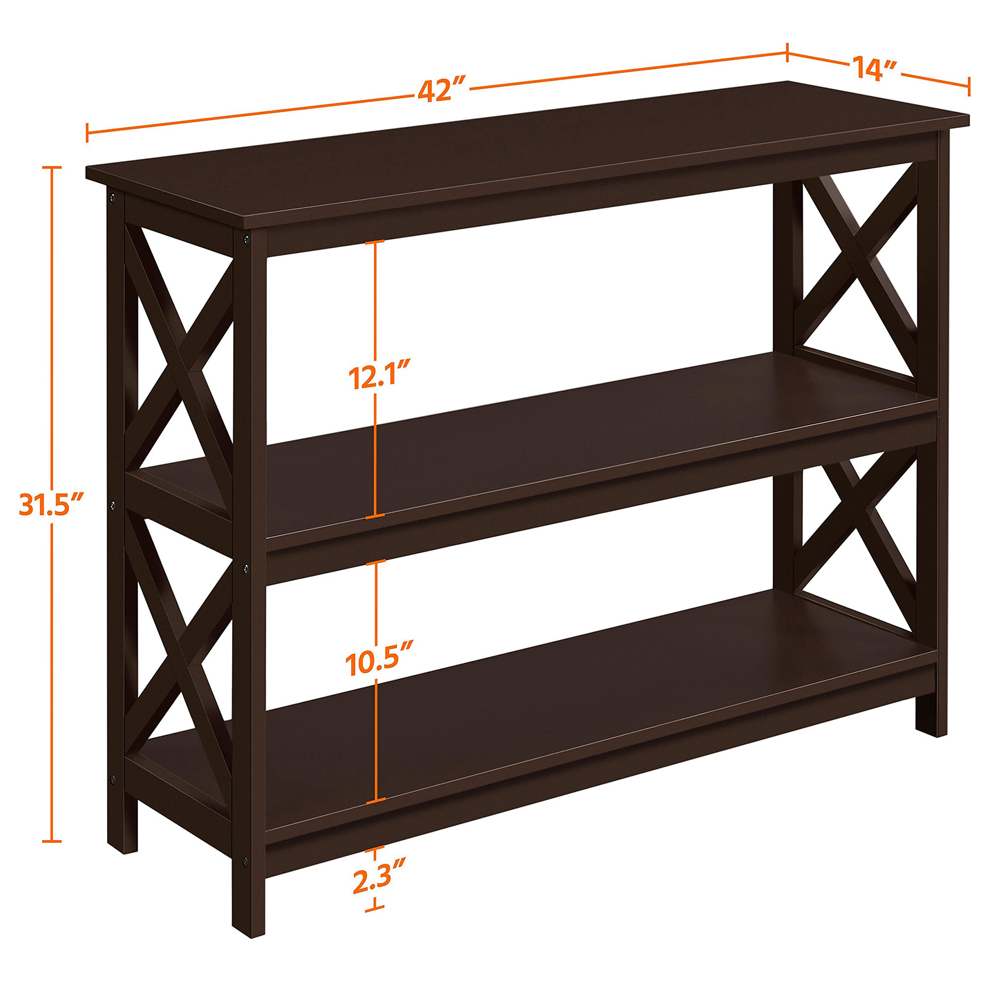 Console Table for Storage, Nar - Storage & Organization review and price