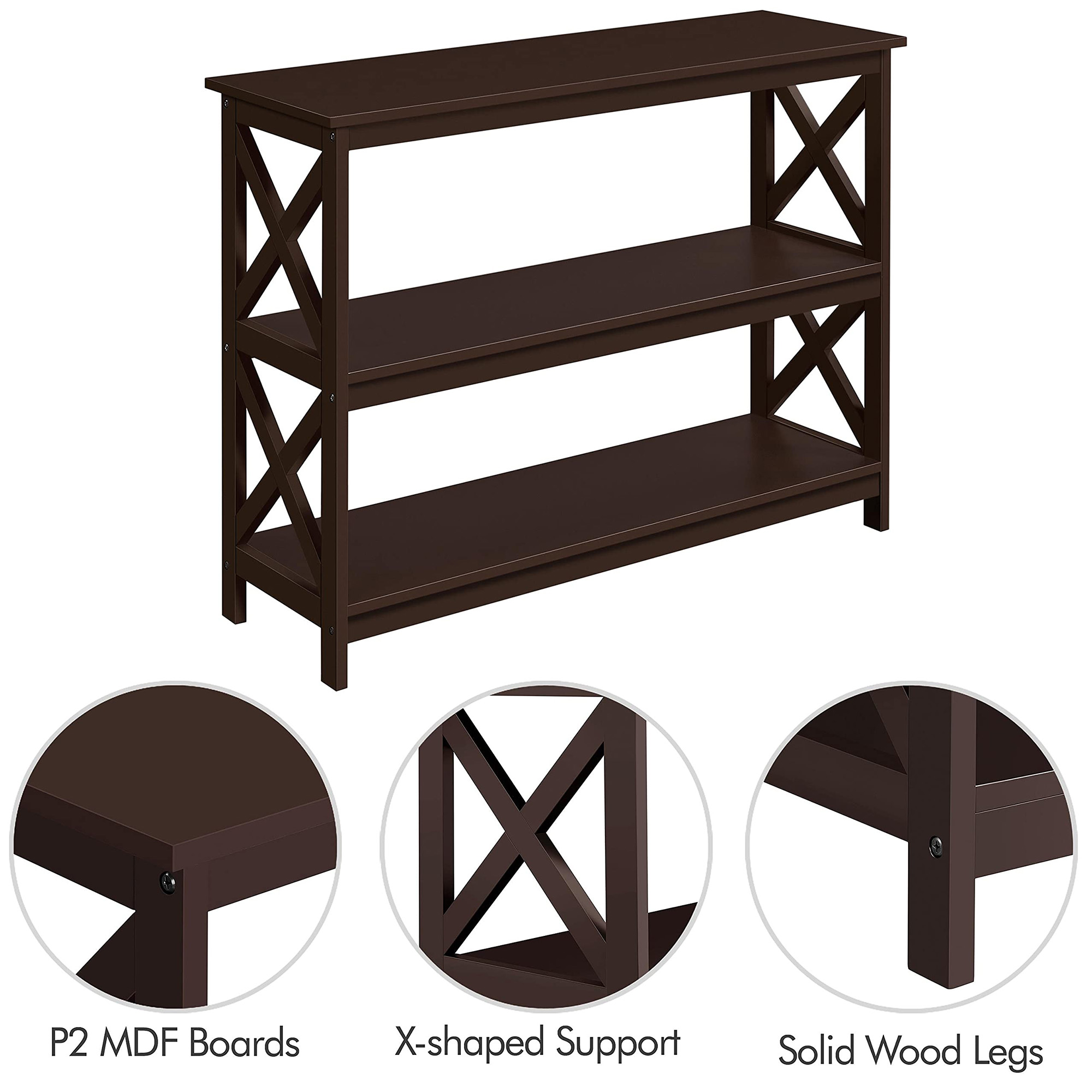 Console Table for Storage, Nar - Storage & Organization review and price