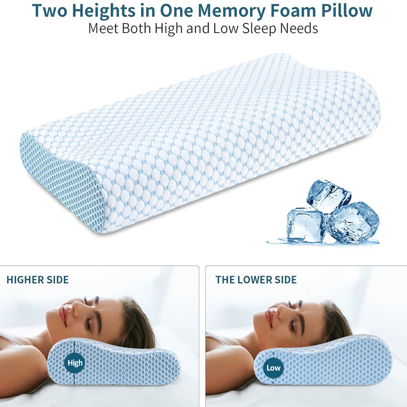 Slow Rebound Pillow 60*40*12CM - Anti Snore Contour Pillow review and price