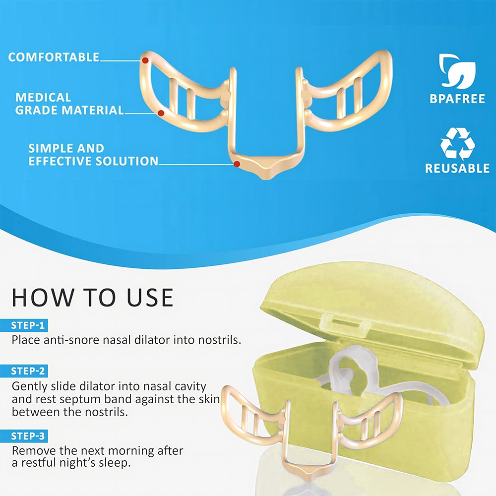 Anti Snore Nasal Dilator Stop  - Anti Snore Contour Pillow review and price