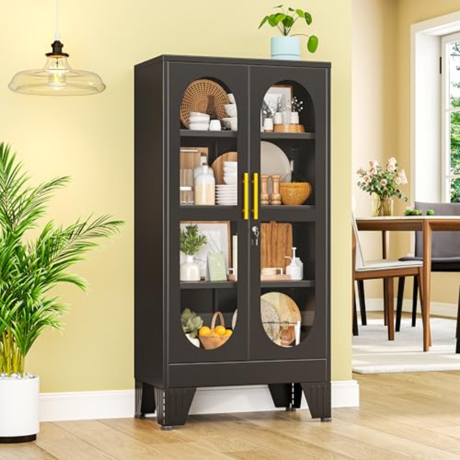 47 H Locking Display Cabinet f - Kitchen review and price