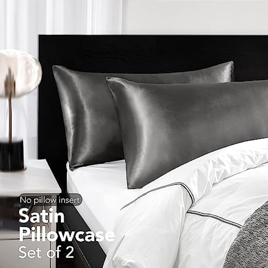 2pcs Satin Silk Pillowcase for - Satin Silk Pillowcase Hair Skin review and price