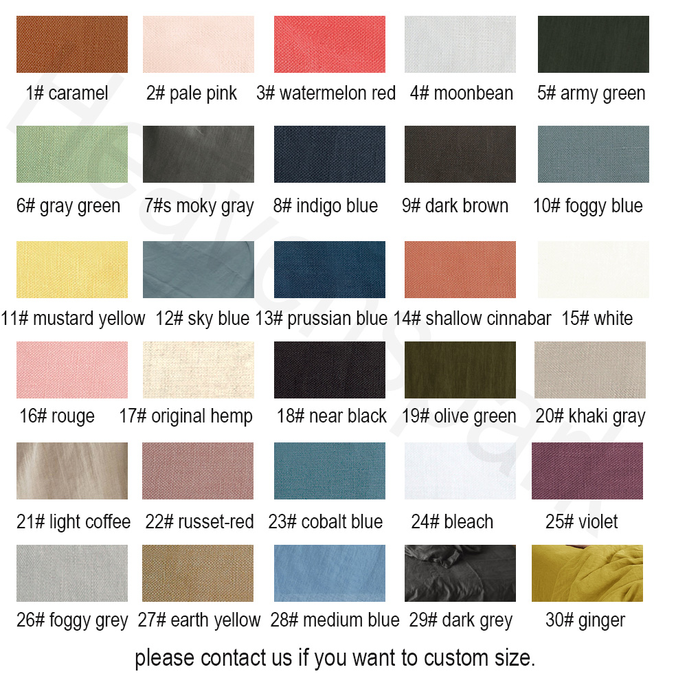 Pure Organic Flax Linen Beddin - Duvet Cover Sets With Zipper review and price