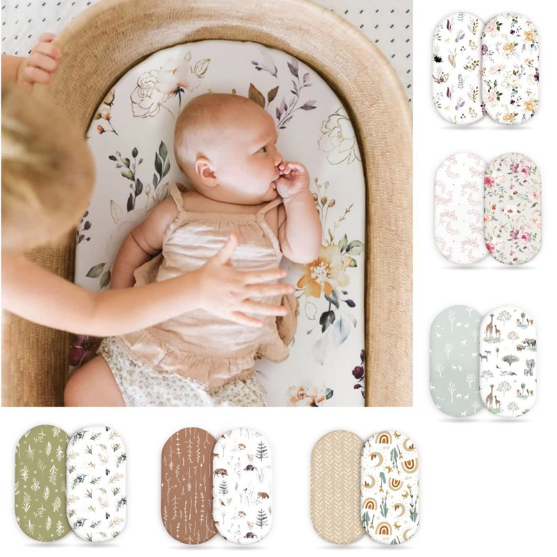 2PCS Baby Bassinet Sheet Musli - Muslin Cotton Bedspread review and price