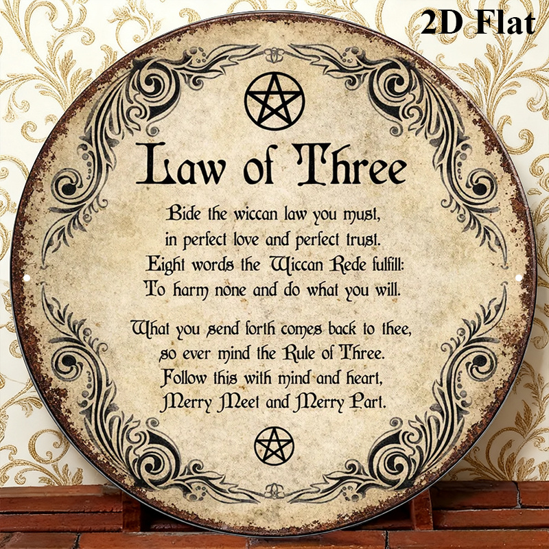 CIFBUY Vintage Wicca Triple Go - Home Decor review and price
